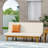 Outdoor solid wood daybed