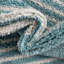 Tapis géométrique bleu clair en polypropylène tissé à la machine-519170405
