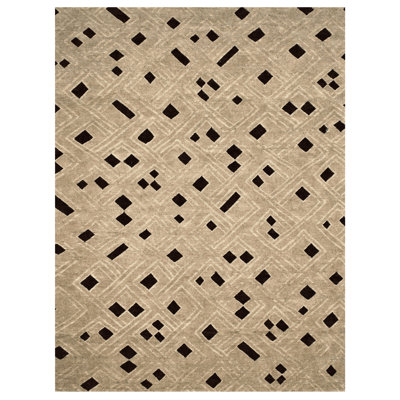 Wool Geometric Indoor Rug