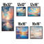 Ensemble de 5 décorations murales Clouds Charm-1046109684