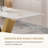 Modern 71" Dining Table Set With Sintered Stone Top And 6 Fully Assembled Chairs