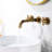 Bathroom Faucet Wall Mount Bronze - 7-Layer Protected Surface To Durability And Functionality Electroplated Finish With Treatment Rust Corrosion-121629230
