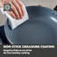 Tower Cerasure Aluminum Saute Pan with Lid