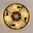19.3" Boho Caged Ceiling Fan With Lights