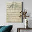«Silent Night» par Carol Robinson - reproduction d'art textuel sur toile tendue-1123407296