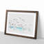 Flock of Seagulls over the Sea - Picture Frame Painting Print-56853692-56853696