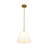 1-Light Conical Glass Pendant