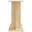Armoire pour aquarium en bois d'ingénierie 23,6 x 11,8 x 23,6 po Sonoma Oak Aquarium Stand-1454178663
