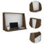 Bureau mural Afrec, tablette simple (bureau)