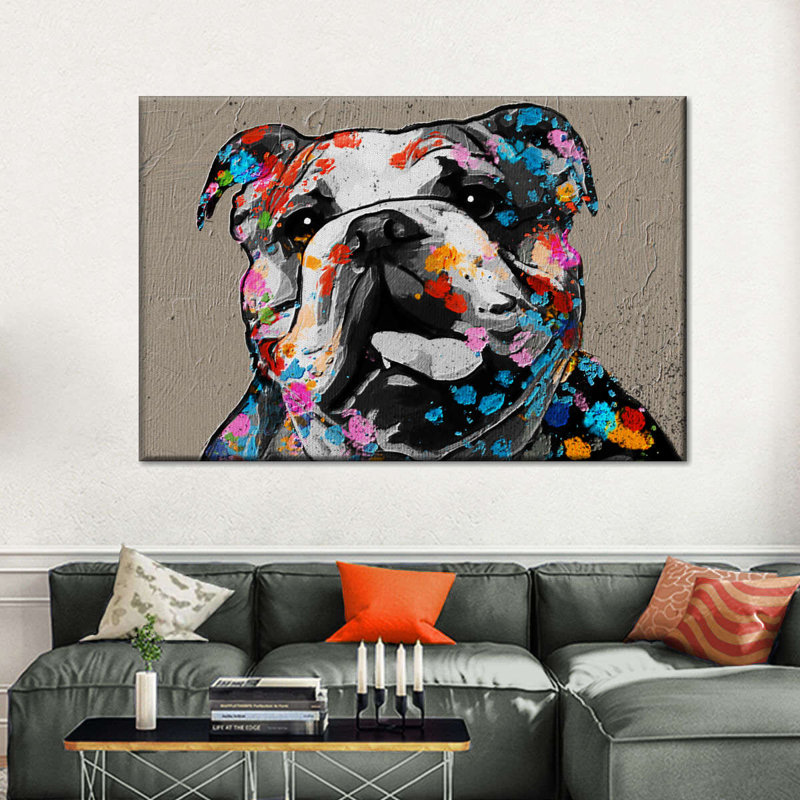Pet Portrait Canvas Print, 8" H x 12" W x 1" D