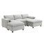 Canapé modulaire 86,5 po Chenille-1244163741
