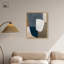 Décoration murale moderne sur toile Minimalist's Form II par Art Remedy, cadre doré, 24 x 30-796977461-796977450