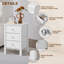 Modern 3 Drawer Bedside Table Nightstand-1839615071-1711395541