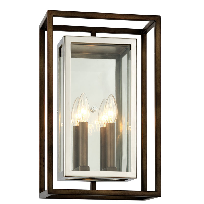 Morgan Wall Light, 17" H x 10.75" W x 6" D, 2