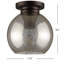 Plafonnier encastré 1 lumière 7,75 po Cearley-1343813125