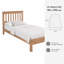 Beryl Bed Frame, Antique Wax Finish-16506631