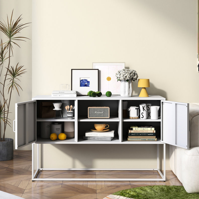 Buffet Modern - Buffet, grand espace de rangement, meuble télé spacieux et élégant