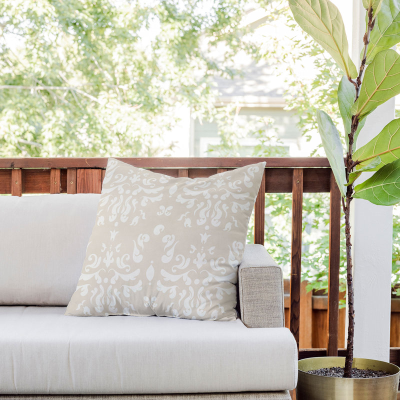  Polyester Indoor/Outdoor Throw Pillow, 20" x 20"