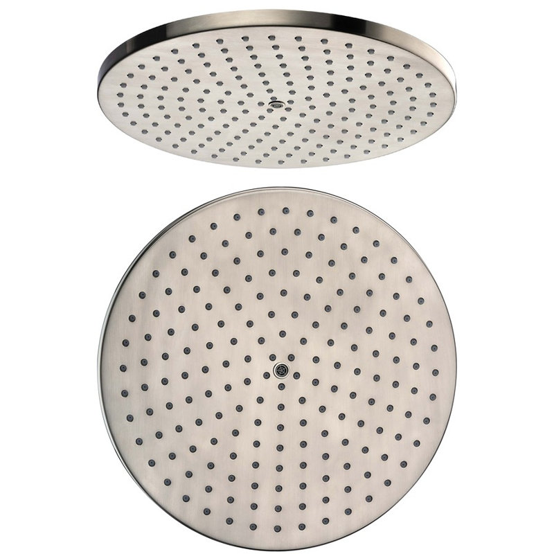 Rain Rain Shower Head 1.5 GPM GPM, Brushed Nickel