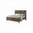 Rustic Wood Platform Bed