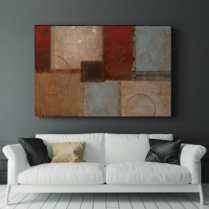 Seasons Go Round I -Galery Wrarap Cavas, H 12 po x l 18 po