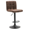 Kotowski Swivel Upholstered Adjustable Height Counter Stool