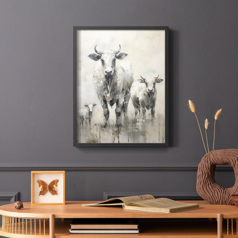 ANIMALS Series CCLxxix - reproduction encadrée de qualité supérieure - prête à être accrochée - aucun clou requis