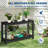 48" Outdoor Console Table with 2 Shelves, Weatherproof Wood Patio Table & Storage Buffet for Porch, Entryway, Garden-967525275