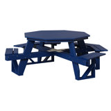 Outdoor ADA Octagon Picnic Table
