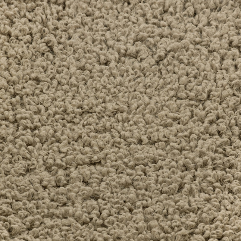 Rainbow Recliner and Swivel Glider, Teddy Loop Latte Sherpa