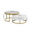 Table basse gigogne moderne avec tiroirs Modern