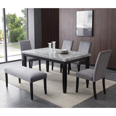Cateno Liansy 6 - Person Dining Set