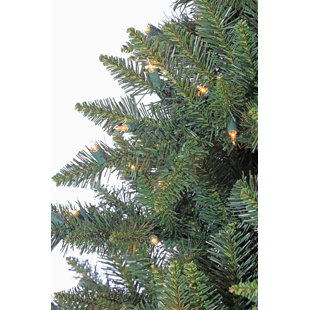 Calgary Lighted Pine Christmas Tree