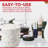 Atley Stone Bathroom Storage Container