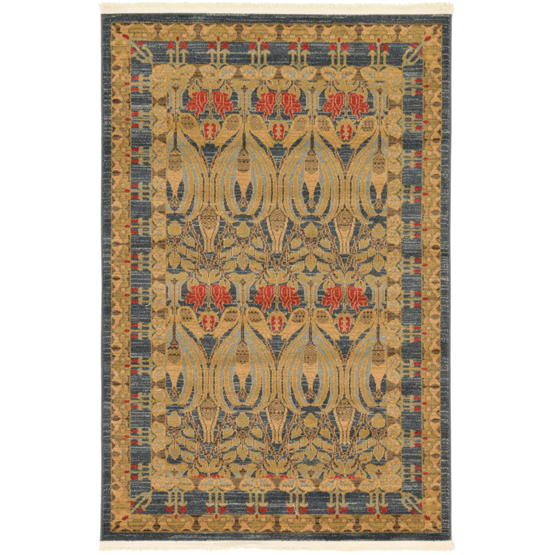 Indoor Rug, Rectangle 4'1" x 6'1"