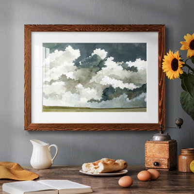 Vast Neutral Sky III Framed On Paper Print
