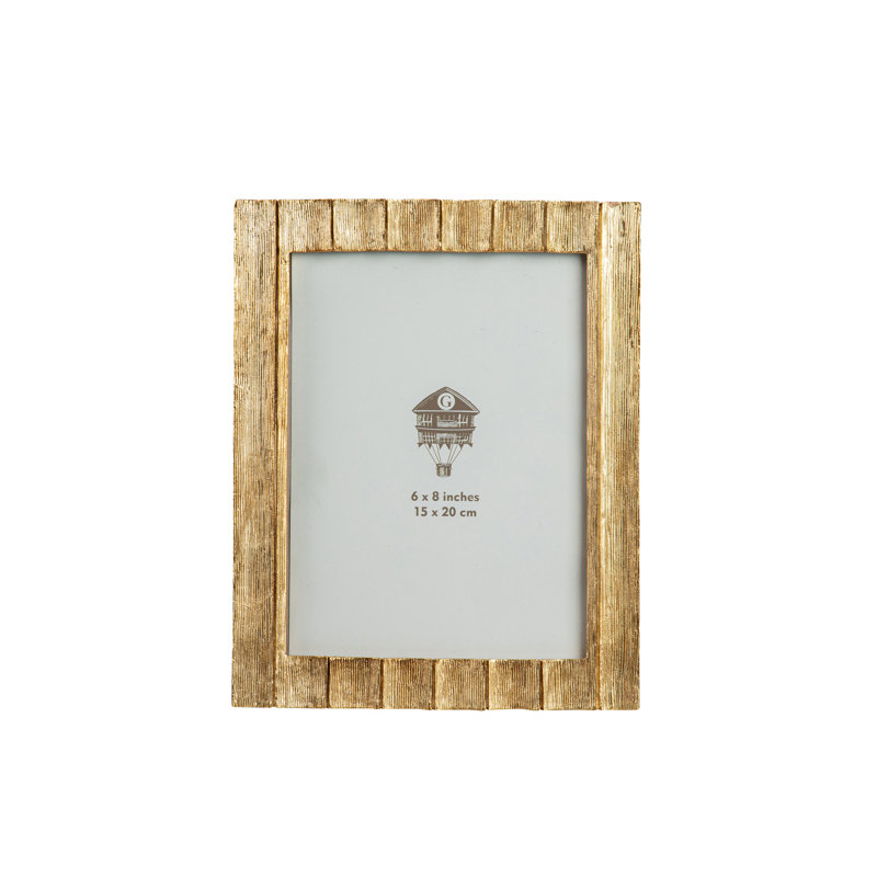 RESIN PHOTOFRAME 15X20 CM, Gold