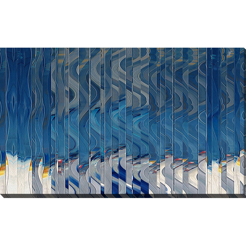 «Pourquoi es-tu craintif? «Matthew 8:26», impression, H 18 po x l 30 po x P 1 po, Toile tendue