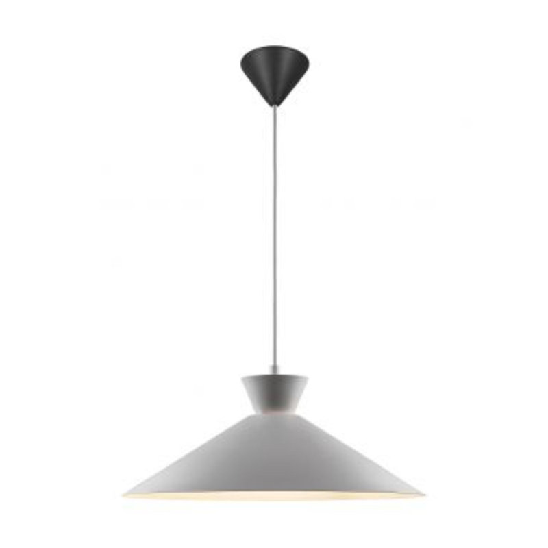 1 - Light Cone Pendant, Grey
