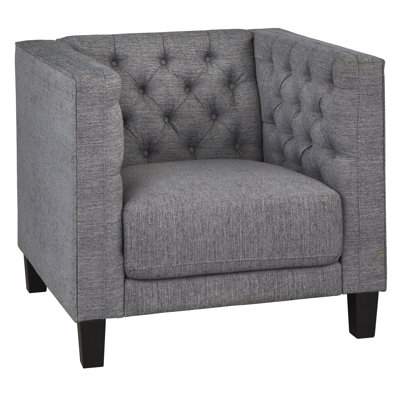 Fauteuil demi-tonneau de 34,5 po Nester