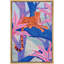 Adolescent vif et lumineux, guépard, néon, jungle, adolescent, filles, animaux brillants, œuvre d'art moderne, coloré-100708050-100708051