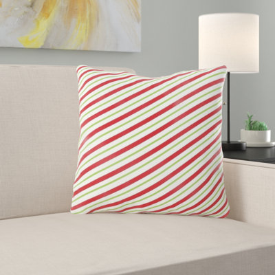 Coussin décoratif rayures
