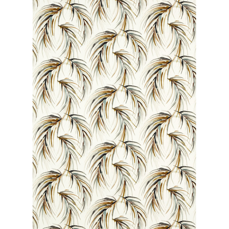Alvaro Fabric, Honey/Slate/Topaz