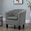 Tarbes Velvet Barrel Chair-2122223355