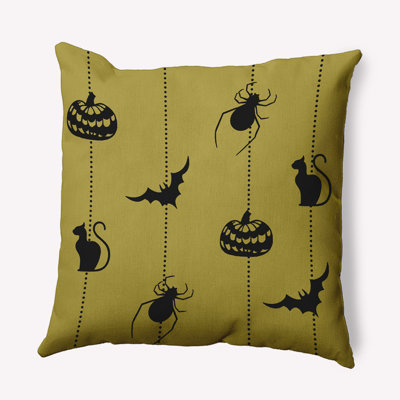 Halloween Web Accent Pillow