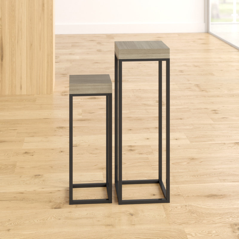 Aian Plant Stand - Set of 2, Brown
