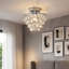 Crystal Semi Flush Mount-1912875916