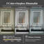 Super Bright Front & Back LED Lighted Anti-Fog Tempered Glass Bathroom/Vanity Mirror