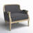 Charney Upholstered Club Chair-1682653020