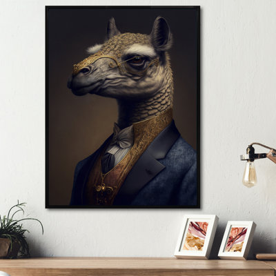 Mafia Llama - Impression sur toile